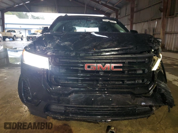 2021 GMC Acadia SLT with VIN 1GKKNML44MZ109955, listed as a Copart auction lot 79130514 with 90,982 mi miles and Salvage Title. Bid and sale history available at DreamBid. Image 5.