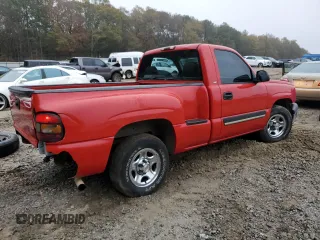 2004 Chevrolet Silverado 1500 LS with VIN 1GCEC14V64Z347651, listed as a Copart auction lot 81547694 with 262,958 mi miles and Salvage Title. Bid and sale history available at carsss.com. Image 3.
