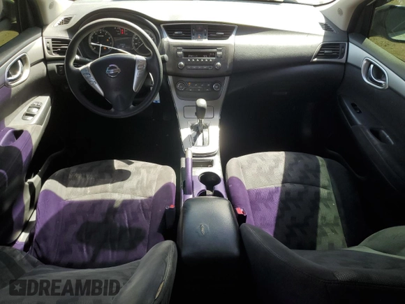 2013 Nissan Sentra S with VIN 3N1AB7AP2DL698786, listed as a Copart auction lot 54260425 with 108,433 mi miles and Salvage Title. Bid and sale history available at DreamBid. Image 8.
