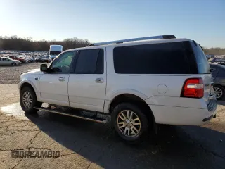 2014 Ford Expedition Max Limited with VIN 1FMJK1K52EEF07422, listed as a Copart auction lot 47033425 with 204,354 mi miles and Salvage title. Bid and sale history available at DreamBid. Image 2.