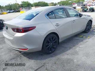 2025 Mazda 3 S Select Sport with VIN JM1BPABM6S1762353, listed as a IAAI auction lot 41967604 with 7,844 mi miles and . Bid and sale history available at DreamBid. Image 4.