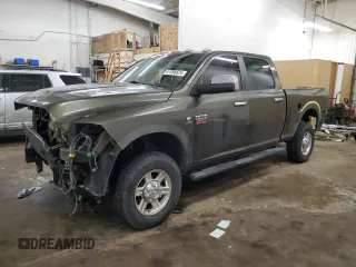 2012 Ram 2500 Laramie with VIN 3C6UD5FL9CG177416, listed as a Copart auction lot 81096624 with 106,376 mi miles and Salvage Title. Bid and sale history available at carsss.com. Image 1.