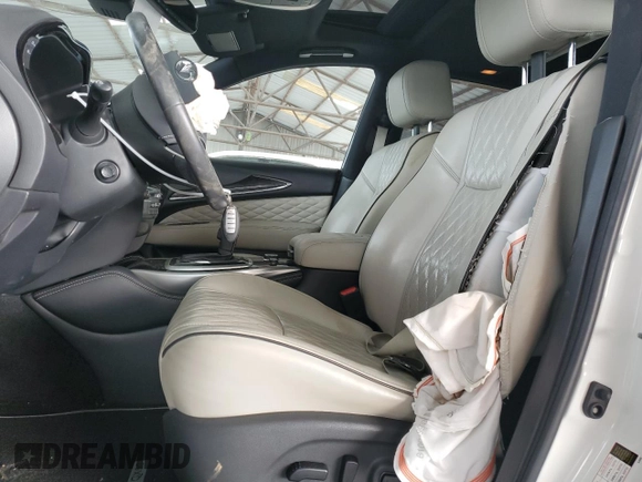 2019 Infiniti QX60 Luxe with VIN 5N1DL0MNXKC558675, listed as a Copart auction lot 44579435 with 45,657 mi miles and Salvage title. Bid and sale history available at DreamBid. Image 7.