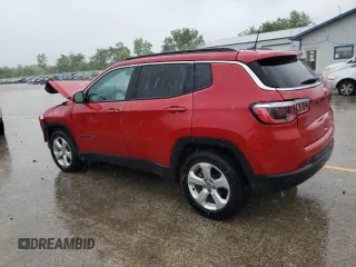2019 Jeep Compass Latitude with VIN 3C4NJCBB0KT613695, listed as a Copart auction lot 61493135 with 103,602 mi miles and Salvage title. Bid and sale history available at DreamBid. Image 2.