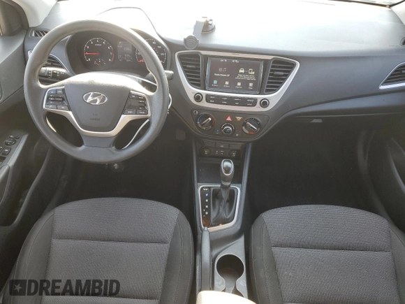2021 Hyundai Accent SE with VIN 3KPC24A67ME133790, listed as a Copart auction lot 60702055 with 73,845 mi miles and Clean title. Bid and sale history available at DreamBid. Image 8.
