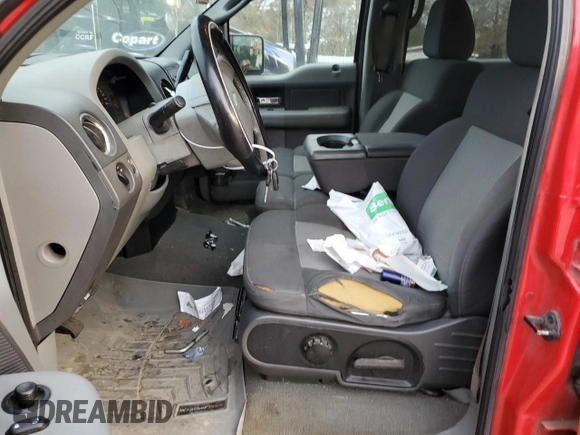 2008 Ford F-150 XL with VIN 1FTRW12W58FA13770, listed as a Copart auction lot 42799545 with 2,470,615 mi miles and Salvage Title. Bid and sale history available at carsss.com. Image 7.