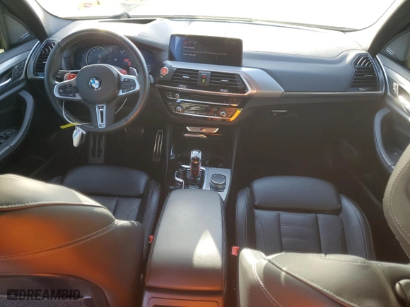 2020 BMW X3 M Competition with VIN 5YMTS0C07L9B75827, listed as a Copart auction lot 46187434 with 32,418 mi miles. Bid and sale history available at carsss.com. Image 8.