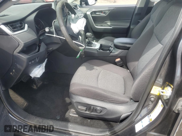 2020 Toyota RAV4 XLE with VIN 2T3P1RFV2LC121388, listed as a Copart auction lot 61336565 with Not provided miles and Salvage title. Bid and sale history available at DreamBid. Image 7.