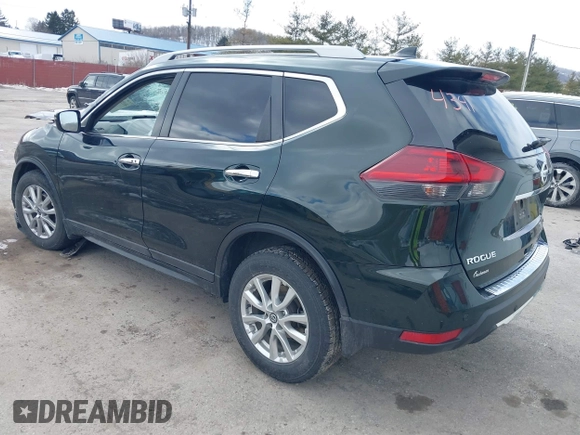 2020 Nissan Rogue SL with VIN 5N1AT2MV7LC734341, listed as a IAAI auction lot 41629126 with 62,477 mi miles and . Bid and sale history available at DreamBid. Image 3.