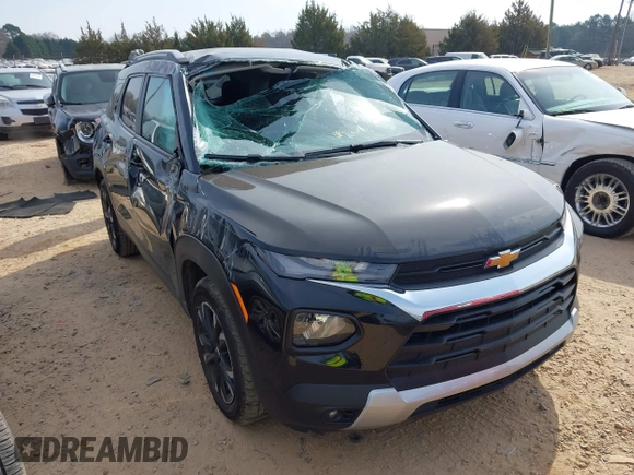 2023 Chevrolet TrailBlazer LT with VIN KL79MPS22PB096082, listed as a IAAI auction lot 41806444 with 43,923 mi miles and . Bid and sale history available at DreamBid. Image 1.