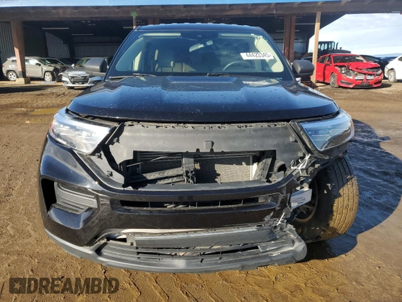 2021 Ford Explorer with VIN 1FMSK7BH2MGA22492, listed as a Copart auction lot 44423345 with 83,402 mi miles and Salvage Title. Bid and sale history available at carsss.com. Image 5.