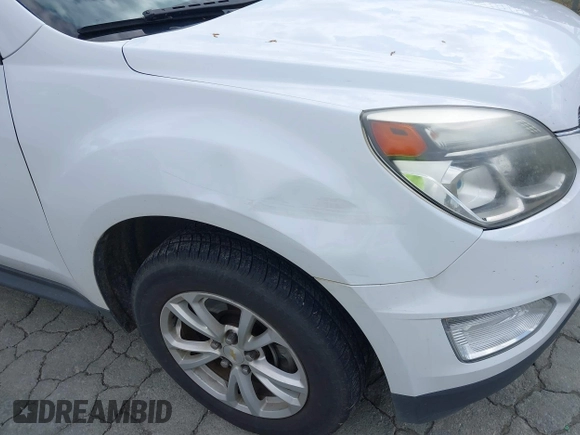 2017 Chevrolet Equinox LT with VIN 2GNFLFEK1H6215590, listed as a IAAI auction lot 41986847 with 156,406 mi miles and . Bid and sale history available at DreamBid. Image 17.