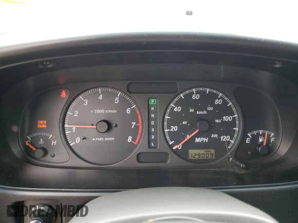 2002 Isuzu Rodeo S with VIN 4S2CK58W124301647, listed as a Copart auction lot 56973895 with 129,009 mi miles and Salvage title. Bid and sale history available at DreamBid. Image 9.