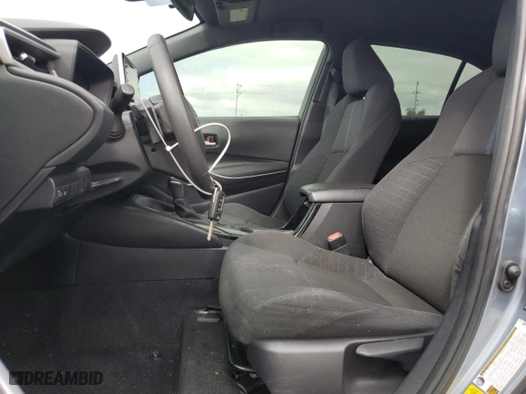 2021 Toyota Corolla SE with VIN JTDS4MCE9MJ076201, listed as a Copart auction lot 42637165 with 49,635 mi miles and Salvage Title. Bid and sale history available at carsss.com. Image 7.