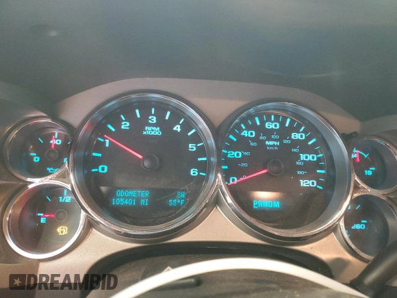 2012 Chevrolet Silverado 1500 LT with VIN 1GCRKSE00CZ342859, listed as a Copart auction lot 54520225 with 105,401 mi miles and Non Repairable. Bid and sale history available at DreamBid. Image 9.