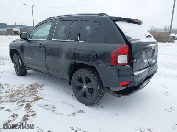 2016 Jeep Compass High Altitude Edition with VIN 1C4NJDEB8GD758174, listed as a IAAI auction lot 41235089 with 144,841 mi miles. Bid and sale history available at carsss.com. Image 3.