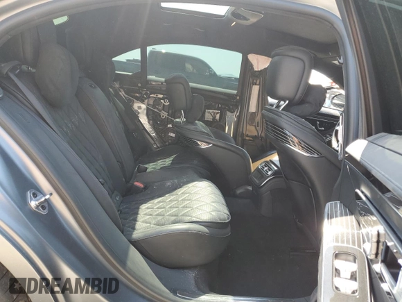 2022 Mercedes-Benz S 580 с VIN W1K6G7GB4NA106528, выставлен на аукционе Copart как лот 52556115 с пробегом 39 827 миль миль и Списание • Salvage title. История ставок и продаж доступна на DreamBid. Изображение 10.