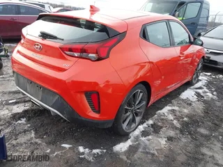 2019 Hyundai Veloster 2.0 with VIN KMHTG6AF6KU005046, listed as a IAAI auction lot 41073491 with 31,490 mi miles. Bid and sale history available at carsss.com. Image 4.