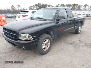 1999 Dodge Dakota with VIN 1B7FL22P8XS232450, listed as a IAAI auction lot 41754680 with 122,594 mi miles. Bid and sale history available at carsss.com. Image 2.