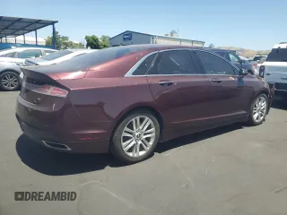 2013 Lincoln MKZ with VIN 3LN6L2GK6DR828916, listed as a Copart auction lot 58607005 with 113,677 mi miles and Salvage title. Bid and sale history available at DreamBid. Image 3.