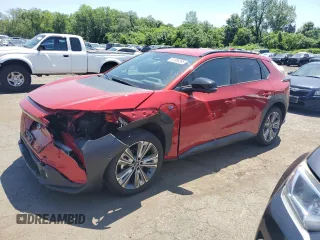 2024 Subaru Solterra Touring z VIN JTMABABA4RA059912, wystawiony jako Copart lot #61088385 z przebiegiem 10 910 mil mil oraz Szkoda całkowita • Salvage title. Historia ofert i sprzedaży dostępna na DreamBid. Obrazek 1.