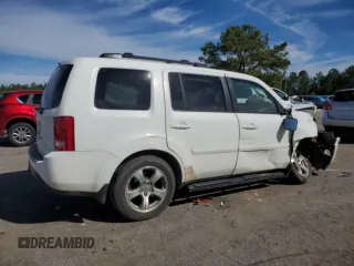 2012 Honda Pilot EX-L with VIN 5FNYF4H67CB029972, listed as a Copart auction lot 45150375 with 212,534 mi miles and Salvage Title. Bid and sale history available at DreamBid. Image 3.