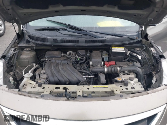 2015 Nissan Versa S Plus with VIN 3N1CN7AP9FL810597, listed as a IAAI auction lot 41681629 with 133,777 mi miles. Bid and sale history available at carsss.com. Image 10.