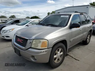 2002 GMC Envoy SLT with VIN 1GKDS13S022293912, listed as a Copart auction lot 51450845 with 0 mi miles and Salvage Title. Bid and sale history available at carsss.com. Image 1.