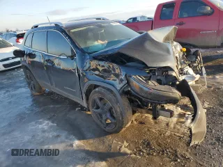 2020 Jeep Cherokee Limited with VIN 1C4PJLDB0LD565001, listed as a Copart auction lot 88209415 with 0 mi miles and Salvage Title. Bid and sale history available at carsss.com. Image 4.