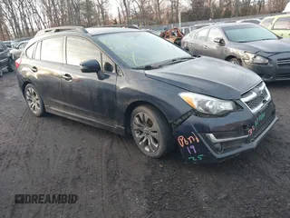 2015 Subaru Impreza Special Sports Premium z VIN JF1GPAT64FH207829, wystawiony jako IAAI lot #41499804 z przebiegiem Nie podano mil oraz . Historia ofert i sprzedaży dostępna na DreamBid. Obrazek 1.