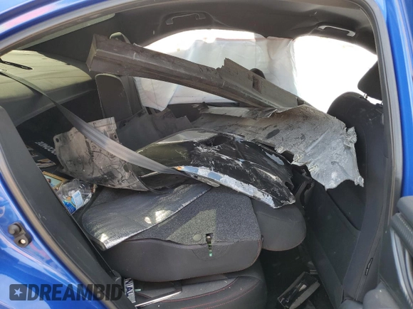 2023 Subaru WRX with VIN JF1VBAB69P8816035, listed as a Copart auction lot 47893105 with 24,422 mi miles and Salvage title. Bid and sale history available at DreamBid. Image 10.