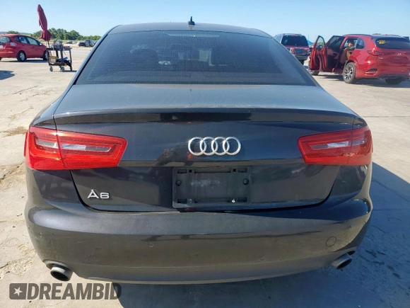 2013 Audi A6 Premium Plus with VIN WAUDFAFC5DN063589, listed as a Copart auction lot 66047015 with 108,569 mi miles and Clean title. Bid and sale history available at DreamBid. Image 6.