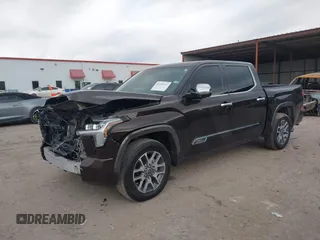 2023 Toyota Tundra 1794 Edition with VIN 5TFMA5AB1PX021419, listed as a IAAI auction lot 41359917 with 41,258 mi miles and . Bid and sale history available at DreamBid. Image 17.