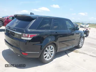 2017 Land Rover Range Rover Sport HSE with VIN SALWR2FK8HA675467, listed as a IAAI auction lot 42285414 with 99,696 mi miles and . Bid and sale history available at DreamBid. Image 4.