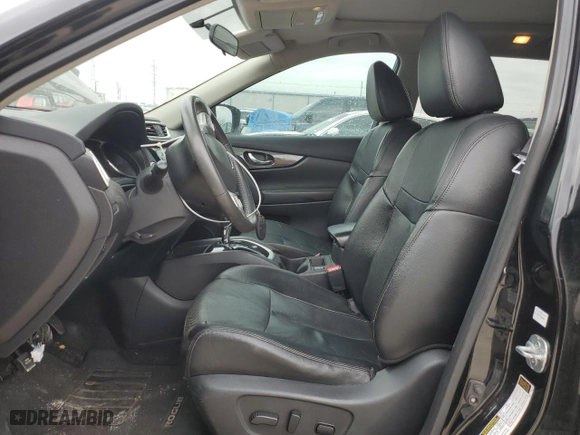 2016 Nissan Rogue SL with VIN 5N1AT2MT3GC830794, listed as a Copart auction lot 45038605 with 137,439 mi miles and Salvage Title. Bid and sale history available at carsss.com. Image 7.