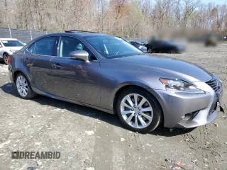 2016 Lexus IS 300/350 with VIN JTHCM1D26G5010546, listed as a Copart auction lot 51065005 with 89,886 mi miles and Salvage title. Bid and sale history available at DreamBid. Image 4.