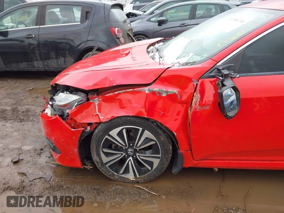 2016 Honda Civic Sedan EX-T with VIN 2HGFC1F3XGH635159, listed as a IAAI auction lot 41584768 with 108,814 mi miles. Bid and sale history available at carsss.com. Image 6.
