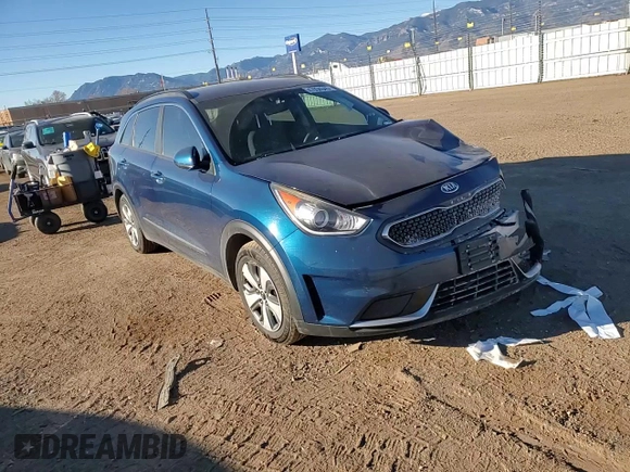 2018 Kia Niro LX with VIN KNDCB3LC0J5177991, listed as a Copart auction lot 47034345 with 52,378 mi miles and Salvage Title. Bid and sale history available at carsss.com. Image 11.