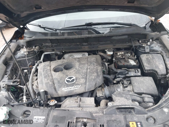 2017 Mazda CX-5 Sport with VIN JM3KFBBL5H0201857, listed as a IAAI auction lot 40885161 with 87,464 mi miles. Bid and sale history available at carsss.com. Image 10.