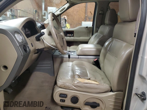 2006 Ford F-150 XLT with VIN 1FTPW14536KE03461, listed as a Copart auction lot 52998995 with 170,534 mi miles and Salvage Title. Bid and sale history available at carsss.com. Image 7.