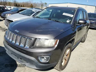 2015 Jeep Compass High Altitude Edition with VIN 1C4NJCEA2FD297487, listed as a Copart auction lot 46445255 with 124,986 mi miles and Clean Title. Bid and sale history available at carsss.com. Image 1.