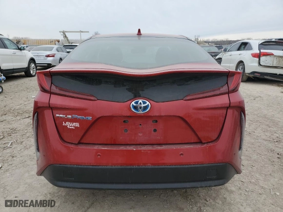 2018 Toyota Prius Prime Plus with VIN JTDKARFP9J3070370, listed as a Copart auction lot 44805315 with NaN miles and Salvage Title. Bid and sale history available at carsss.com. Image 6.