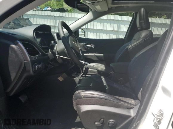 2022 Jeep Cherokee Limited with VIN 1C4PJMDN2ND527286, listed as a Copart auction lot 58162745 with 10,424 mi miles and Salvage title. Bid and sale history available at DreamBid. Image 7.