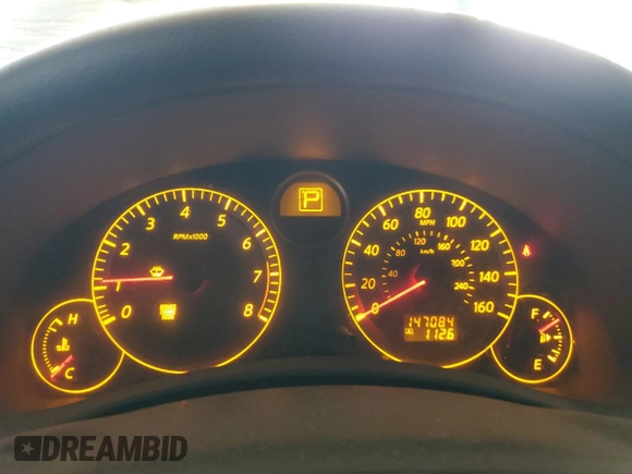 2005 Infiniti G35 with VIN JNKCV51E15M216377, listed as a Copart auction lot 57979994 with 147,084 mi miles and Salvage Title. Bid and sale history available at DreamBid. Image 9.