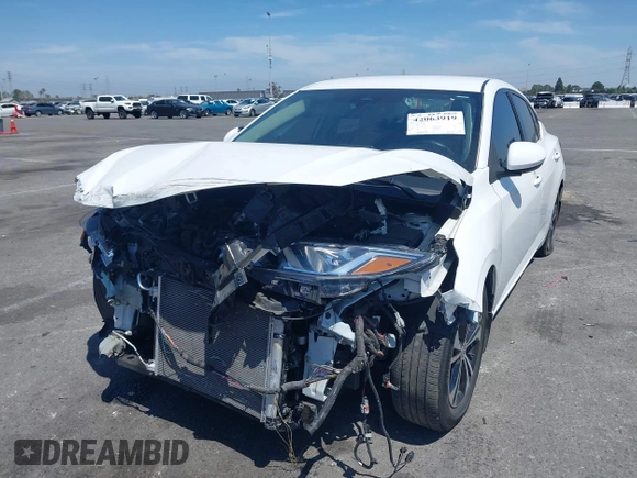2022 Nissan Sentra SV with VIN 3N1AB8CV0NY248964, listed as a IAAI auction lot 42063919 with 44,135 mi miles and . Bid and sale history available at DreamBid. Image 18.