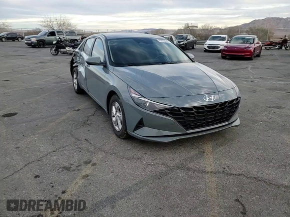 2022 Hyundai Elantra SE with VIN KMHLL4AG8NU335462, listed as a Copart auction lot 45888485 with 41,046 mi miles and Salvage Title. Bid and sale history available at DreamBid. Image 11.