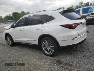 2023 Acura MDX Advance with VIN 5J8YE1H81PL026847, listed as a Copart auction lot 54119965 with 37,831 mi miles and Salvage title. Bid and sale history available at DreamBid. Image 2.