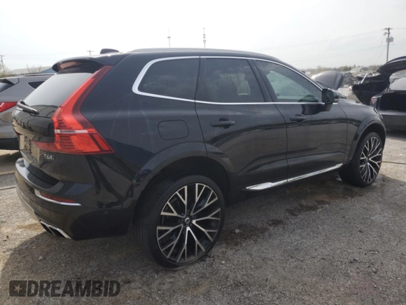 2019 Volvo XC60 Inscription with VIN LYVA22RL0KB183901, listed as a Copart auction lot 53528455 with 93,754 mi miles and Salvage title. Bid and sale history available at DreamBid. Image 3.