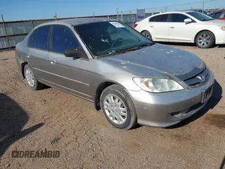 2004 Honda Civic LX z VIN 2HGES16594H643345, wystawiony jako IAAI lot #42278053 z przebiegiem 163 656 mil mil oraz . Historia ofert i sprzedaży dostępna na DreamBid. Obrazek 1.