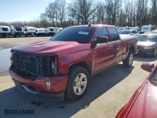 2018 Chevrolet Silverado 1500 LT with VIN 1GCVKREC3JZ228434, listed as a Copart auction lot 47819245 with 144,199 mi miles and Salvage Title. Bid and sale history available at carsss.com. Image 1.